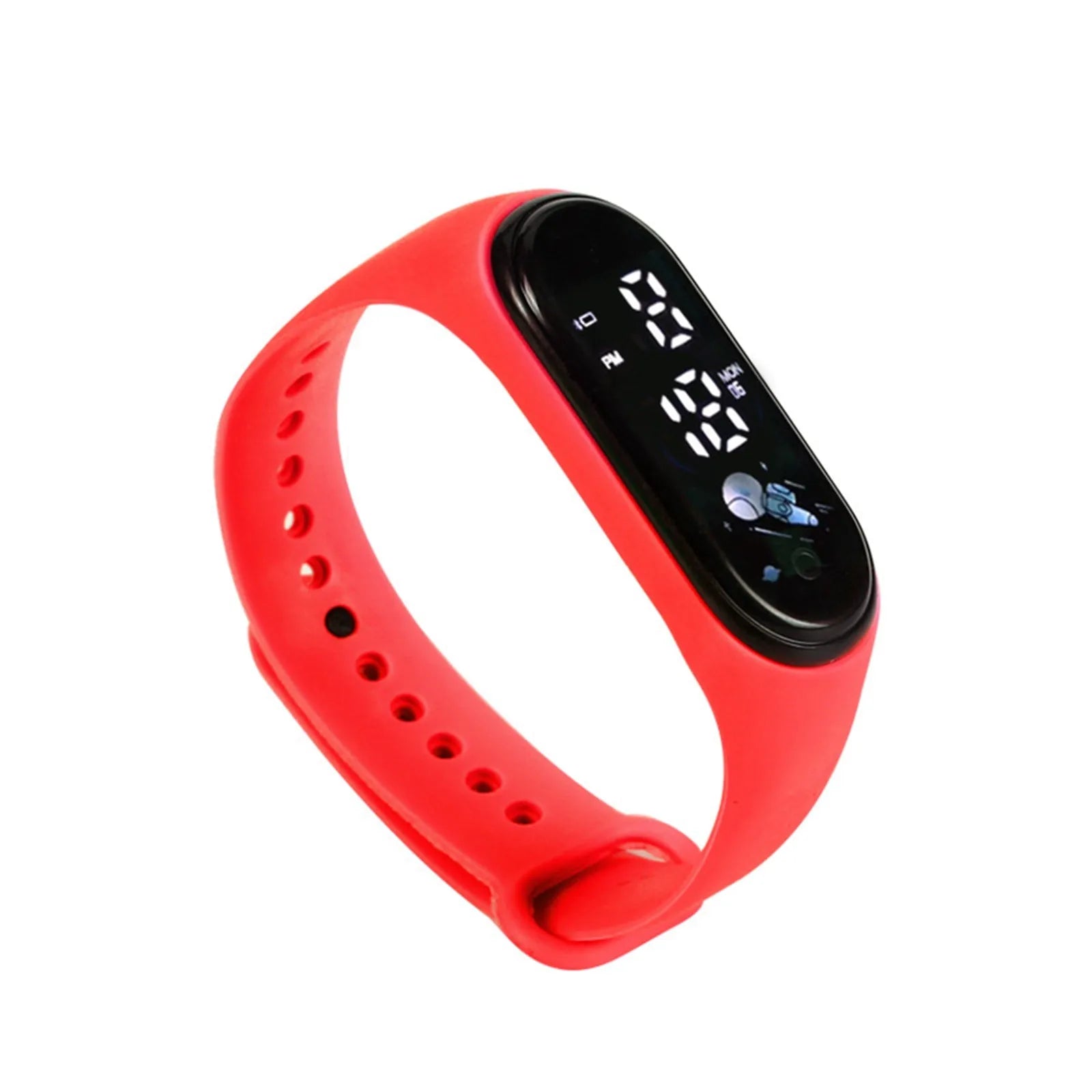 Kawaii Smart Watch For Kids Fashion Outdoor Waterproof Sports Kids' Watches Boy Girls Digital Watches Silicone montre enfant - Chic Cart