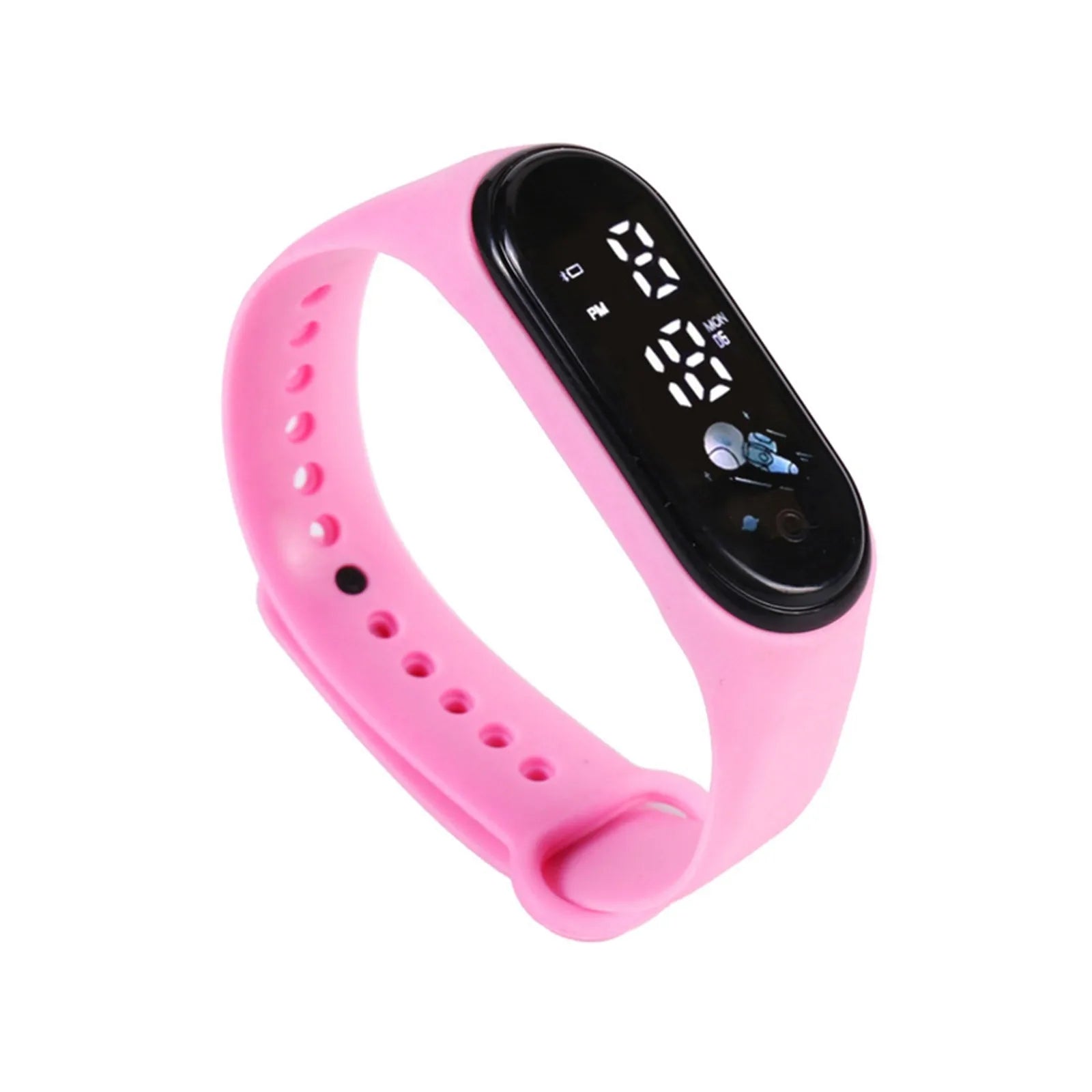 Kawaii Smart Watch For Kids Fashion Outdoor Waterproof Sports Kids' Watches Boy Girls Digital Watches Silicone montre enfant - Chic Cart