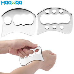 Stainless Steel Gua Sha Scraping Massage Tool IASTM Tool for Back, Legs, Arms Scraper, Anti - cellulite, Muscle Massage Relaxation - Chic Cart