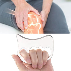 Stainless Steel Gua Sha Scraping Massage Tool IASTM Tool for Back, Legs, Arms Scraper, Anti - cellulite, Muscle Massage Relaxation - Chic Cart