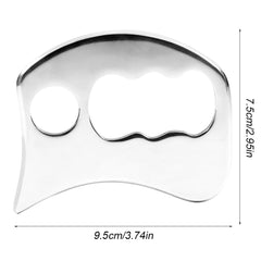 Stainless Steel Gua Sha Scraping Massage Tool IASTM Tool for Back, Legs, Arms Scraper, Anti - cellulite, Muscle Massage Relaxation - Chic Cart