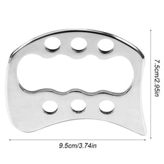 Stainless Steel Gua Sha Scraping Massage Tool IASTM Tool for Back, Legs, Arms Scraper, Anti - cellulite, Muscle Massage Relaxation - Chic Cart