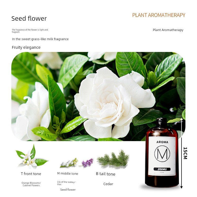 Aromatherapy Indoor Home Lasting Classy Gardenia Hotel Bedroom Perfume Room Bathroom Essential Oil Toilet No Fire - Chic Cart