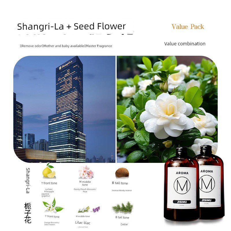 Aromatherapy Indoor Home Lasting Classy Gardenia Hotel Bedroom Perfume Room Bathroom Essential Oil Toilet No Fire - Chic Cart