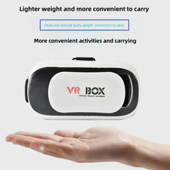 3D VR Glasses Headset Head - Mounted Adjustable VR For 4.7 - 6.1 Inches Android Smart Phones Virtual Reality Movie Game Helmet - Chic Cart
