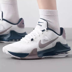 Nike men's shoes new AIR MAX IMPACT 4 air cushion shoes low wear cushioned basketball shoes sports shoes - Chic Cart