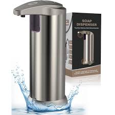 Intelligent automatic sensing stainless steel soap dispenser for washing mobile phones, contactless for home kitchen wall mounte - Chic Cart 