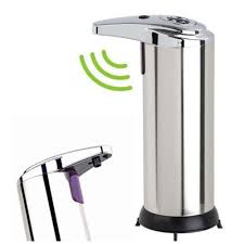 Intelligent automatic sensing stainless steel soap dispenser for washing mobile phones, contactless for home kitchen wall mounte - Chic Cart 