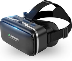 VR Shinecon 6.0 Casque Virtual Reality Glasses 3 D 3d Goggles Headset Helmet For iPhone Android Smartphone Smart Phone Viar Lens - Chic Cart 