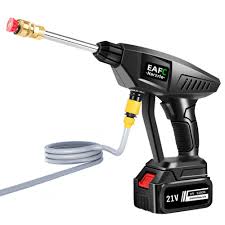EAFC 60Bar Cordless High Pressure Car Washer  30000mAh Rechargeable Car Wash Gun Electric Water Gun Foam Machine