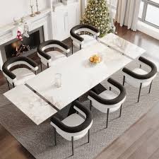 Extendable Rustic Dining Table for 6-10 Seats