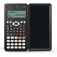 2 In 1 Foldable Scientific Calculators Handwriting Tablet Learning Function Calculator Foldable Desk Scientific Calculators - Chic Cart