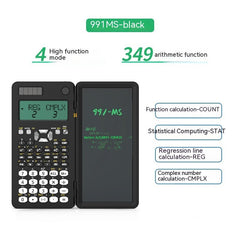 2 In 1 Foldable Scientific Calculators Handwriting Tablet Learning Function Calculator Foldable Desk Scientific Calculators - Chic Cart