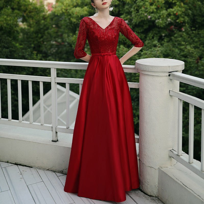 Banquet Party Elegant Evening Dress Women - Chic Cart