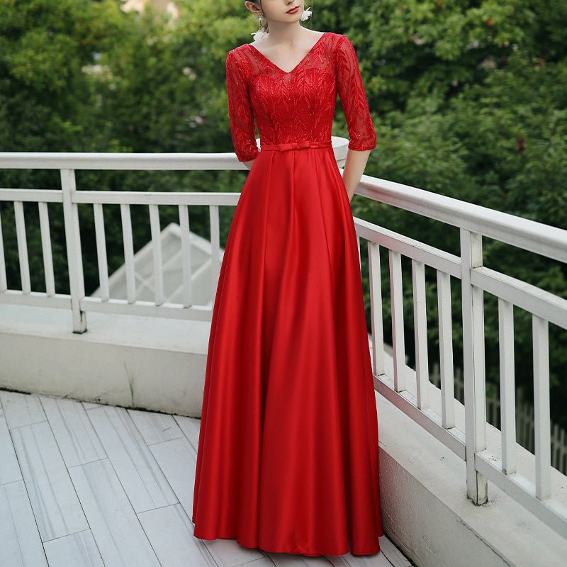 Banquet Party Elegant Evening Dress Women - Chic Cart