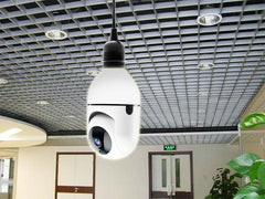 Bulb Shaking Head Machine Yilot APP Wireless WIFI Camera Home Security Monitoring - Chic Cart
