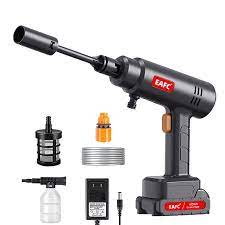 EAFC 60Bar Cordless High Pressure Car Washer  30000mAh Rechargeable Car Wash Gun Electric Water Gun Foam Machine