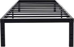 Stylish Sturdy Metal Bed Frame with Storage