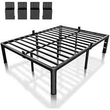 Stylish Sturdy Metal Bed Frame with Storage