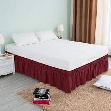 Easy Wrap Bed Skirt - Soft & Stylish Design