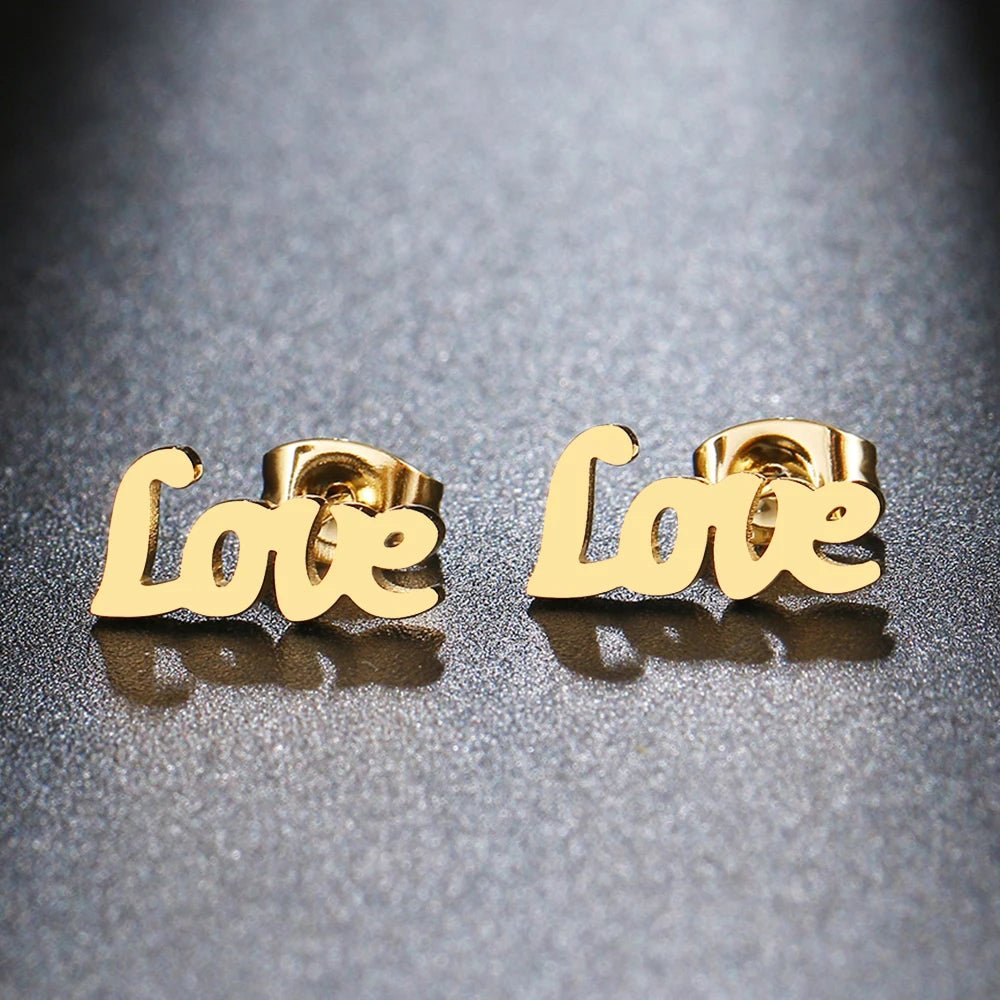 Stainless Steel Earrings Minimalism Map Sun Classic Hot Sale Fashion Stud Earrings Simple Earrings For Women Jewelry Wedding NEW - Chic Cart
